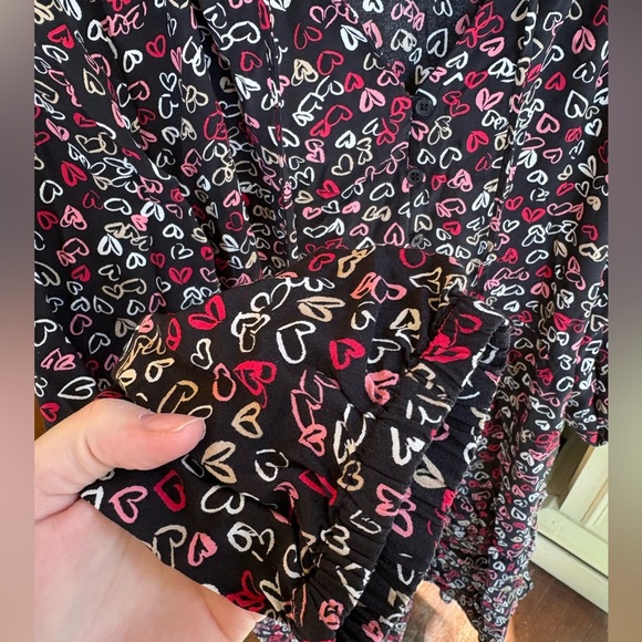 Loft Heart Swing Dress-Size XL - Picture 7 of 8